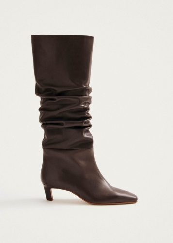 Alohas Damen-Stiefel "Kalila" aus braunem Leder Alohas Damen-Stiefel "Kalila" aus braunem Leder
