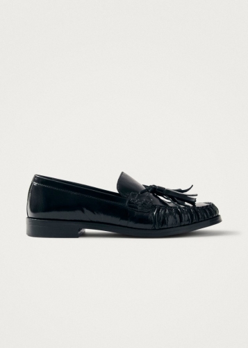 Alohas Damen-Loafer Marietta Onix aus schwarzem Leder Alohas Damen-Loafer Marietta Onix aus schwarzem Leder