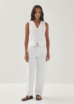 Alohas Damen-Jeans "Lorenza" in Weiß