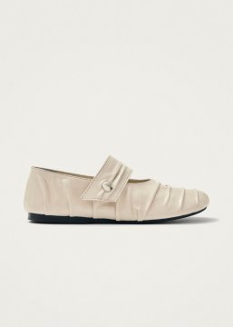 Alohas Damen Shay Cremefarbene Leder-BallerinasBallerinas Alohas Damen Shay Cremefarbene Leder-BallerinasBallerinas
