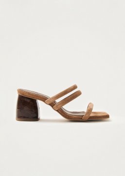 Alohas Damen-Sandalen "Indiana" aus braunem Leder