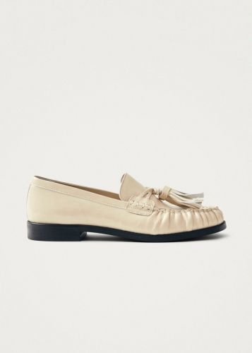 Alohas Damen-Loafer Marietta Onix aus cremefarbenem Leder Alohas Damen-Loafer Marietta Onix aus cremefarbenem Leder