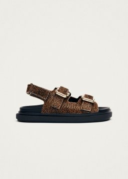 Alohas Damen-Sandalen "Harper" aus weichem, hellbraunem Leder