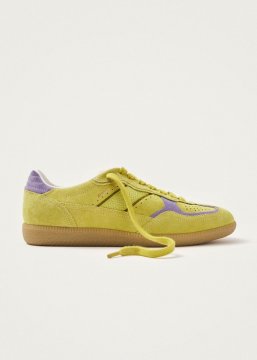 Alohas Damen-Sneaker Tb.490 Rife aus säuregrünem Leder
