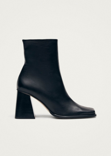 Alohas Damen-Ankle-Boots "South" aus schwarzem Leder