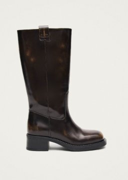 Alohas Damen-Stiefel "Sajan" aus braunem Leder