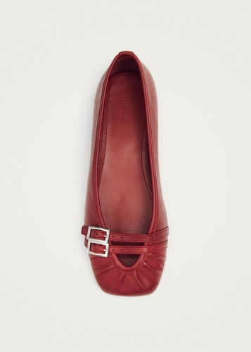 AlohasDamen-Ballerinas "Cendana" aus rotem Leder AlohasDamen-Ballerinas "Cendana" aus rotem Leder