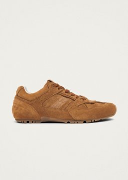 Alohas Damen-Sneaker "Tb.56" aus hellbraunem Wildleder