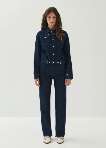 Alohas Damen-Jeansjacke "Sand Indigo"