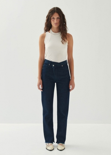 Alohas Damen-Jeans "Kansas" in Indigo-Denim