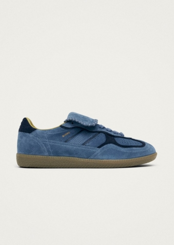 Alohas Herren-Sneaker Tb.490 Club aus blauem Wildleder Alohas Herren-Sneaker Tb.490 Club aus blauem Wildleder