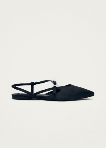 Alohas Damen-Ballerinas "Lydia" in Schwarz (seidige Optik) Alohas Damen-Ballerinas "Lydia" in Schwarz (seidige Optik)