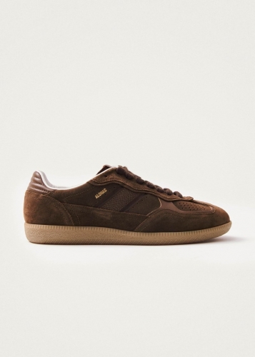 Alohas Damen-Sneaker "Tb.490 Rife" aus schokoladenbraunem Leder Alohas Damen-Sneaker "Tb.490 Rife" aus schokoladenbraunem Leder