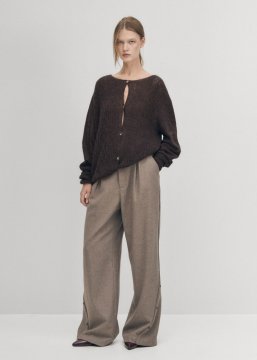 Alohas Damen-Cardigan "Corden" in Braun
