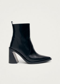 Damen-Stiefeletten "Haylo" von Alohas aus schwarzem Leder