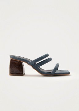 Alohas Damen-Sandalen "Indiana" aus grauem Leder