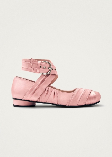 Alohas Damen-Ballerinas "Volant" in Silky Pink Alohas Damen-Ballerinas "Volant" in Silky Pink