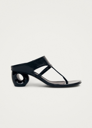 Alohas Damen-Ledersandalen "Dystaria" in Onix-Schwarz Alohas Damen-Ledersandalen "Dystaria" in Onix-Schwarz