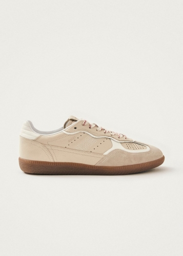 Alohas Damen-Sneaker Tb.490 Rife aus genarbtem Leder in Creme Alohas Damen-Sneaker Tb.490 Rife aus genarbtem Leder in Creme