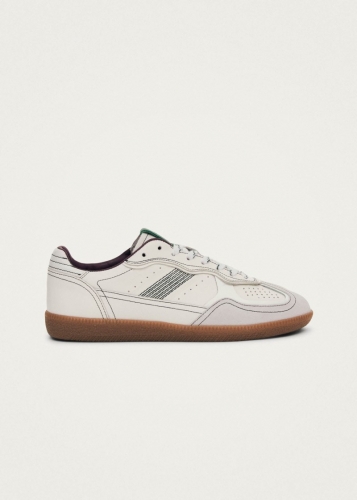 Alohas Damen-Sneaker "Tb.490" aus Leder in Weiß/Lila/Grün Alohas Damen-Sneaker "Tb.490" aus Leder in Weiß/Lila/Grün
