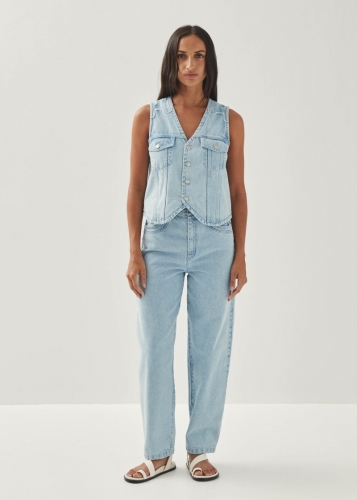Alohas Damen-Jeans "Lorenza" in Hellblau