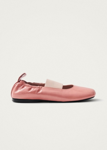 Alohas Damen-Ballerinas "Sutton Onix" aus rosa Leder Alohas Damen-Ballerinas "Sutton Onix" aus rosa Leder