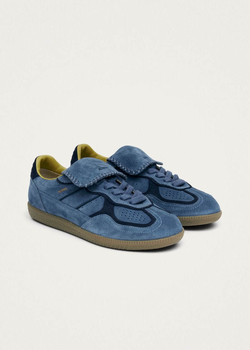 Alohas Damen-Sneaker Tb.490 Club aus blauem Wildleder