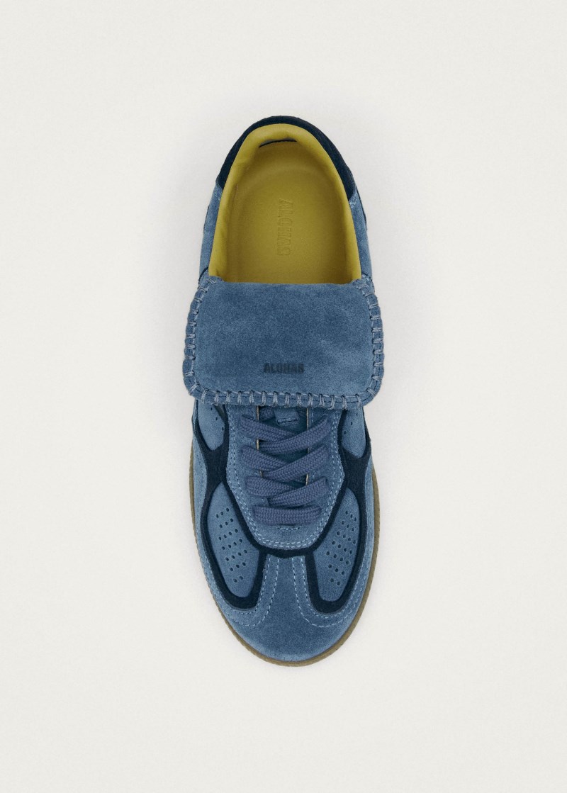 Alohas Damen-Sneaker Tb.490 Club aus blauem Wildleder