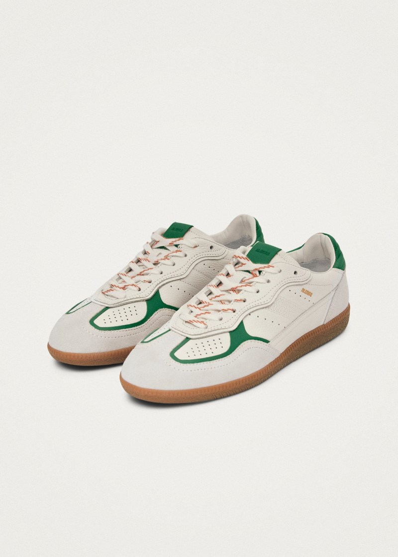 Alohas Damen-Sneaker Tb.490 Rife Grain, Weiß/Grasgrün