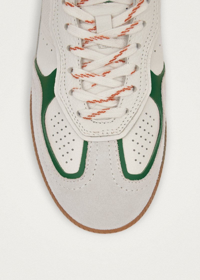 Alohas Damen-Sneaker Tb.490 Rife Grain, Weiß/Grasgrün