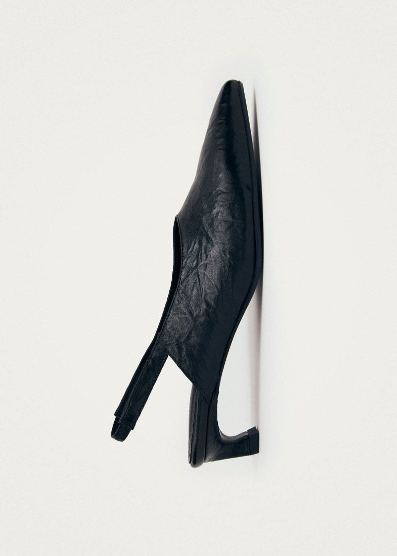 Alohas Damen-Pumps Joan aus schwarzem Leder
