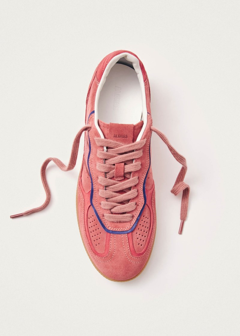 Alohas Damen-Sneaker Tb.490 Rife aus rosa Leder