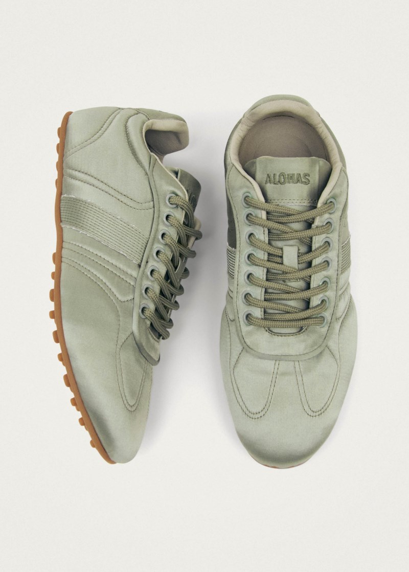 Alohas Damen-Sneaker Tb.69 Rife Sheen Aqua Green Vegan