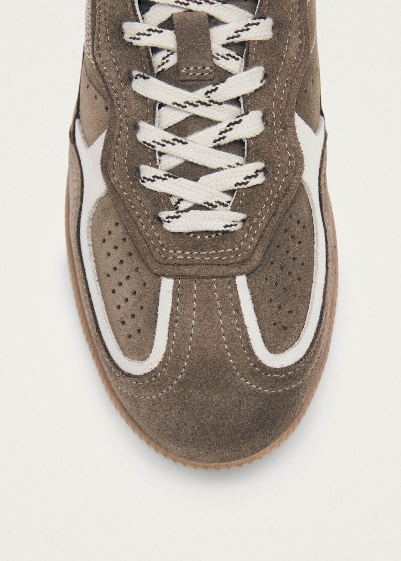Alohas Herren-Sneaker Tb.490 Rife aus taupefarbenem Leder
