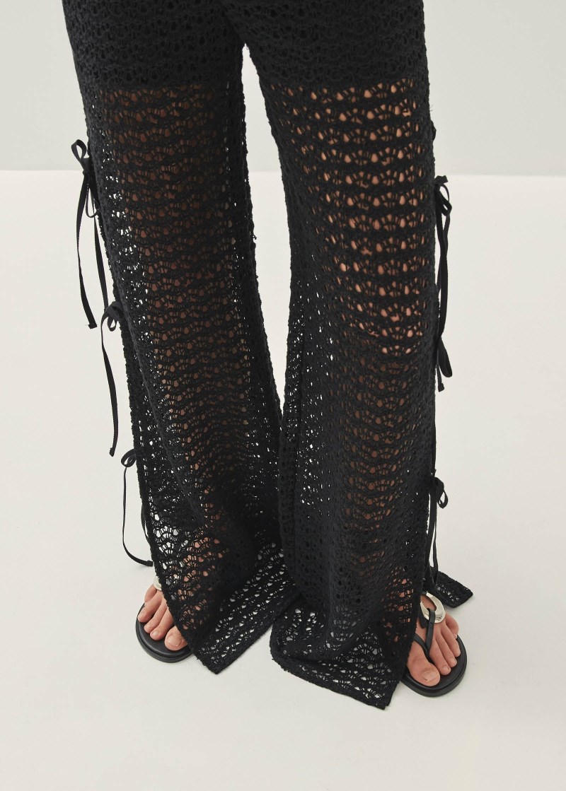 Alohas Damen-Hose Den in Schwarz