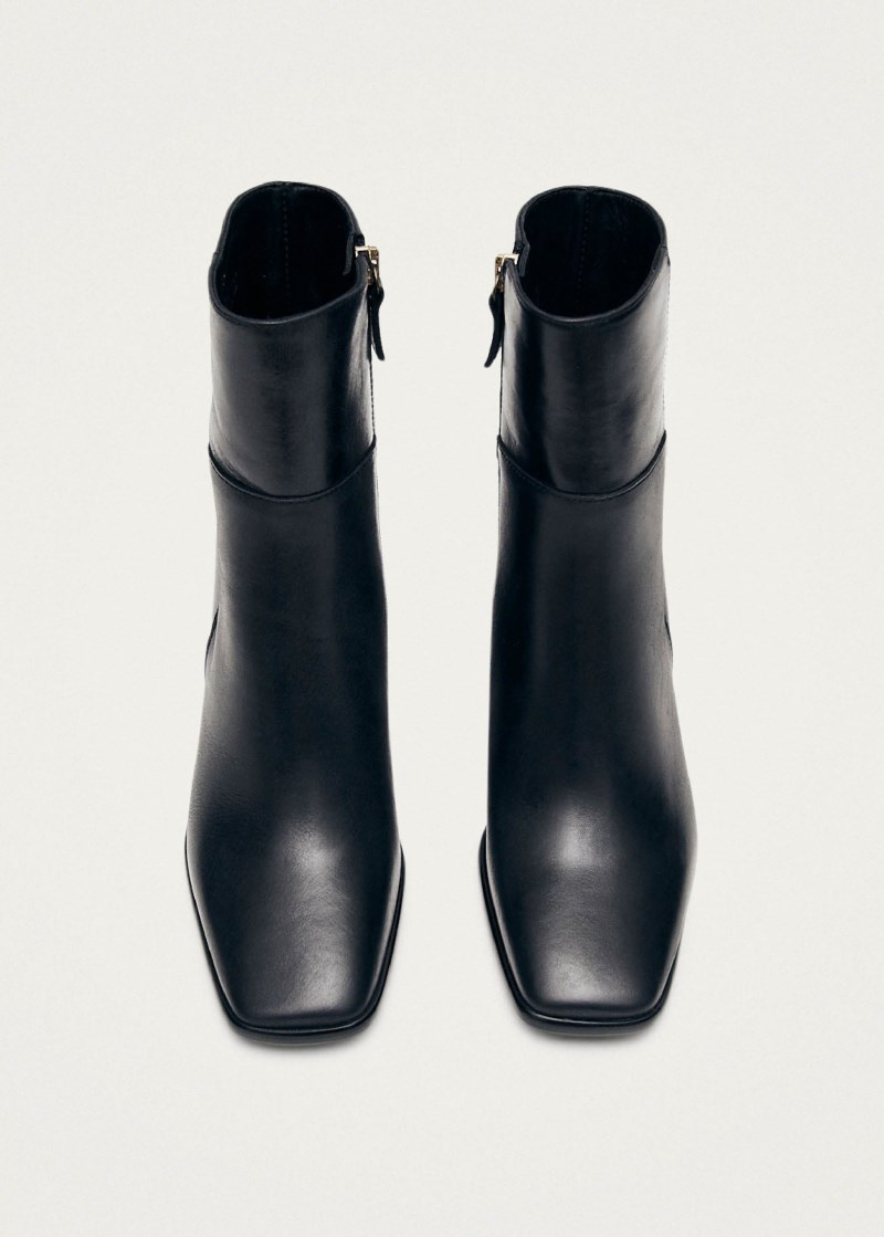 Alohas Damen-Ankle-Boots West Vintage Total aus schwarzem Leder