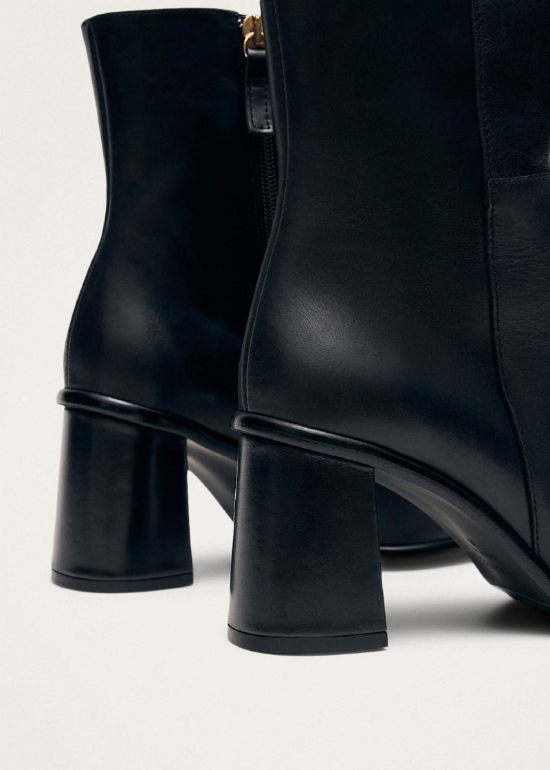 Alohas Damen-Ankle-Boots West Vintage Total aus schwarzem Leder